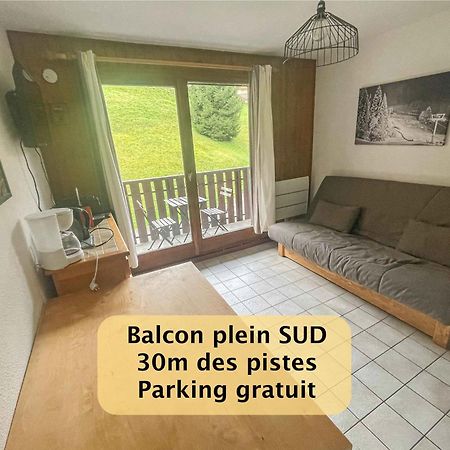 Joli Studio 4 Pers 30M Des Pistes Balcon Plein Sud Au Pieds Des Pistes B27- Draps Non Compris Saint-Jean-dʼAulps 外观 照片