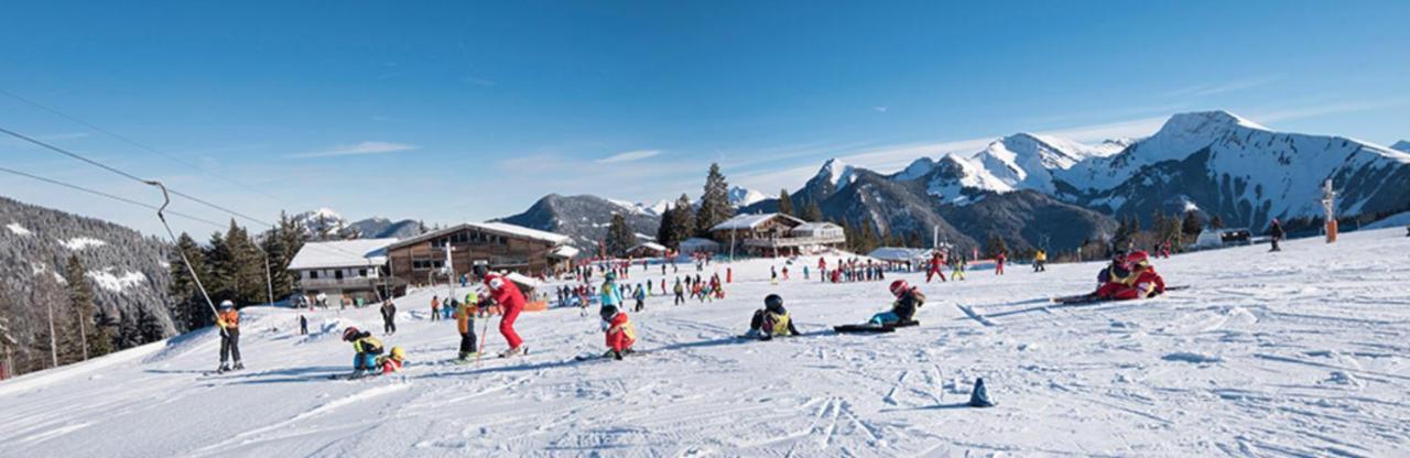 Joli Studio 4 Pers 30M Des Pistes Balcon Plein Sud Au Pieds Des Pistes B27- Draps Non Compris Saint-Jean-dʼAulps 外观 照片