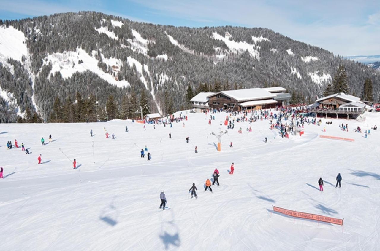 Joli Studio 4 Pers 30M Des Pistes Balcon Plein Sud Au Pieds Des Pistes B27- Draps Non Compris Saint-Jean-dʼAulps 外观 照片
