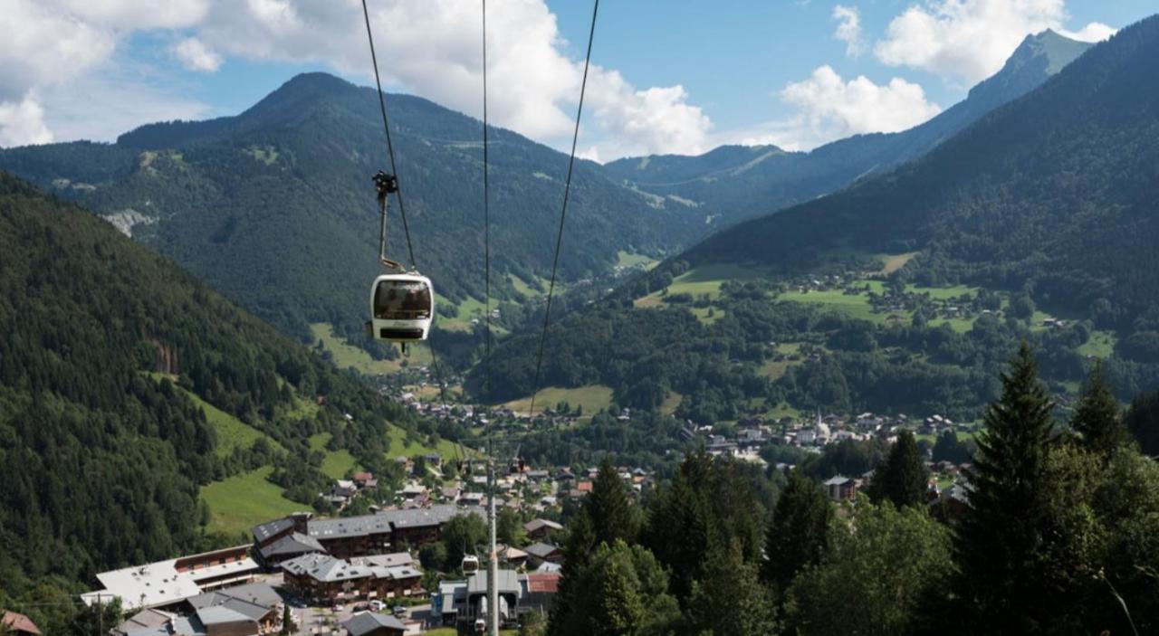 Joli Studio 4 Pers 30M Des Pistes Balcon Plein Sud Au Pieds Des Pistes B27- Draps Non Compris Saint-Jean-dʼAulps 外观 照片